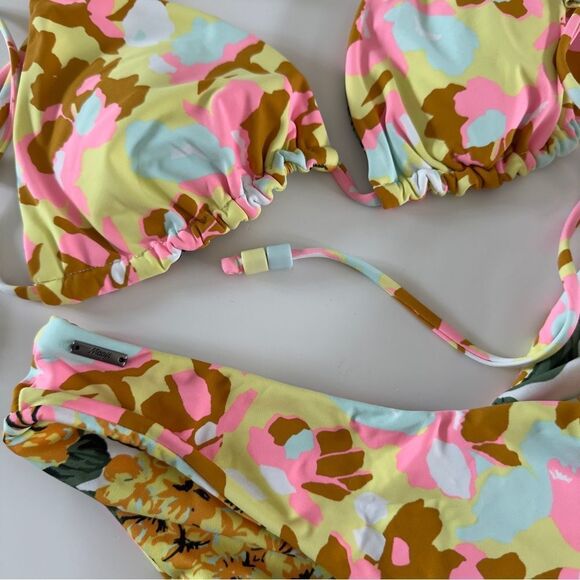 ⭕️ Maaji Bikini Swim Suit Peace Out 2 Way Large - Picture 4 of 6